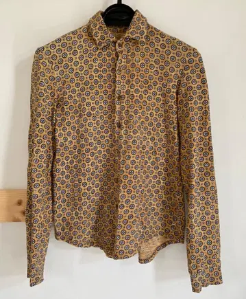 45R 천축 코몬 무늬 셔츠