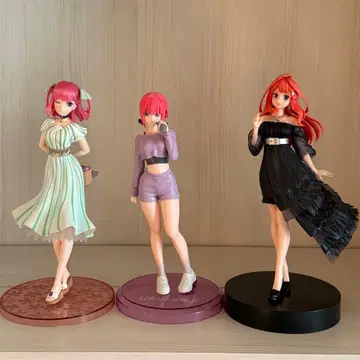 5등분의 신부 나카노 이츠키 니노 3종 세트 피규어 프라이스