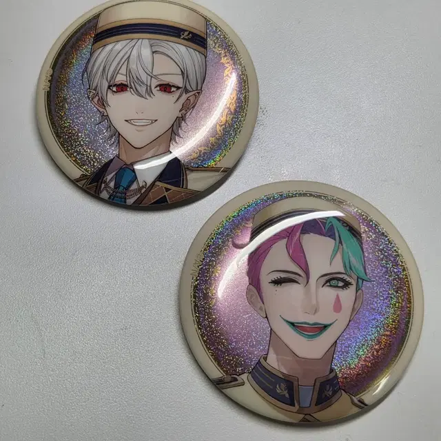 니지산지 비스켓 비스킷 캔뱃지 쿠즈하 죠 리키이치 체키 쿠로노와