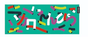 마카로니 연필 타월