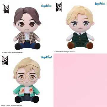TinyTAN 메가 점보 앉아 봉제 인형 3종 BTS
