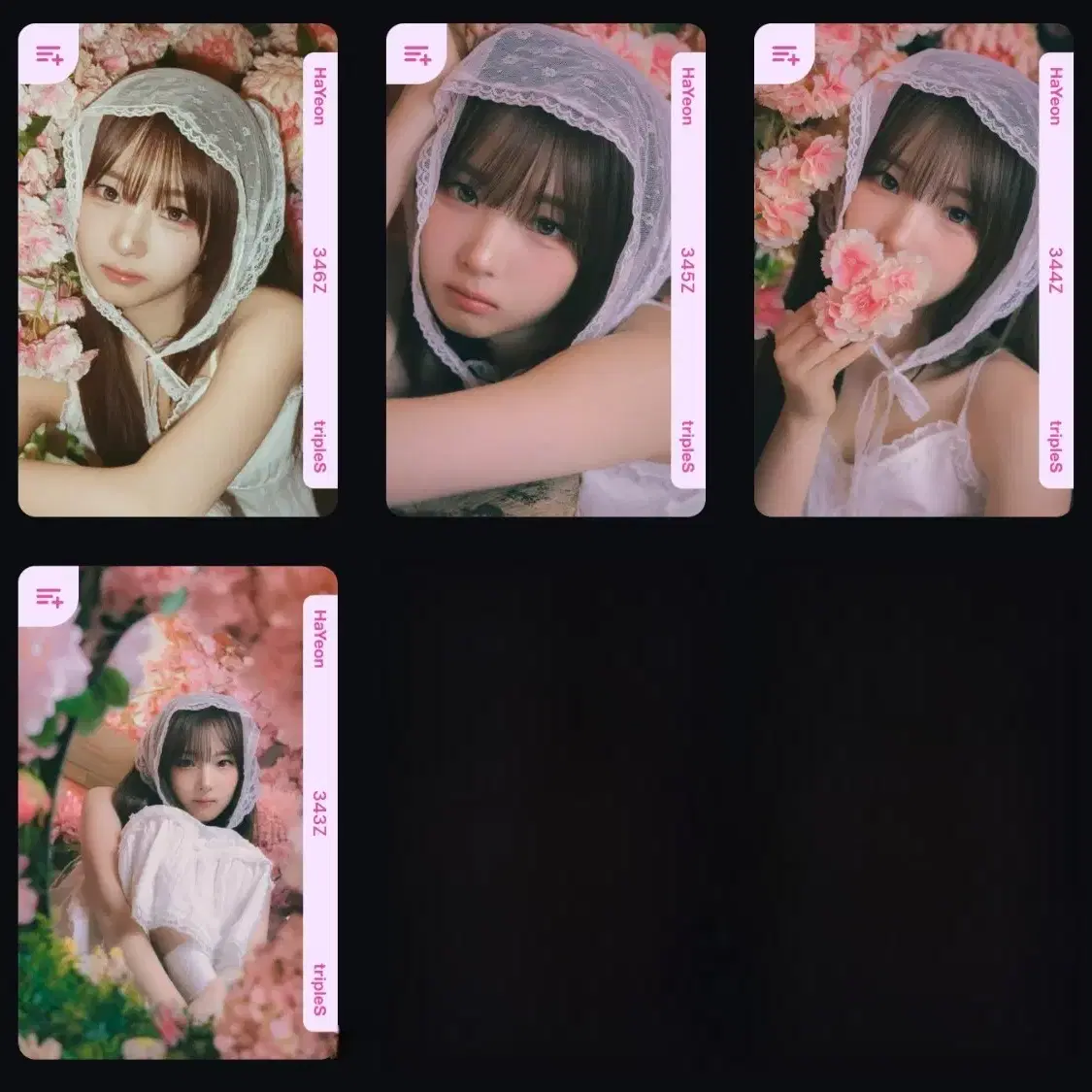 Triples Cherry Blossom Yubin Set | Bunjang Global