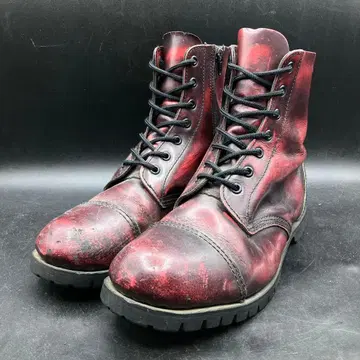 M5594 게타 그립 레드 마블 10홀 부츠 UK8