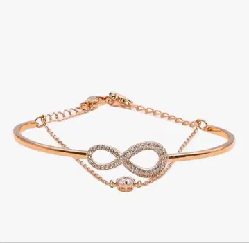 [스와로브스키] 팔찌 INFINITY 로즈 골드