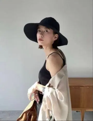 clane x KIJIMA TAKAYUKI 코튼 나일론 햇 블랙