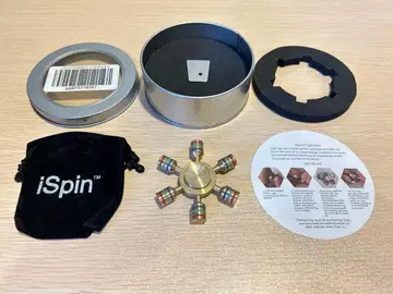 [ 절판품 ] iSpin 핸드 스피너 골드