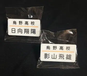 하이큐 트레이딩 명찰 클립 셀렉션 히나타 쇼요 카게야마 토비오