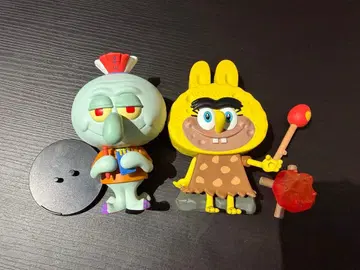 스펀지밥과 징징이 피규어 세트 POPMART