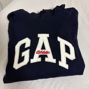 GAP 네이비 후드 부착 후드티 XS
