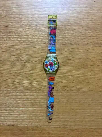 새상품급 swatch x 제이미 휴렛 손목시계 Gorillaz