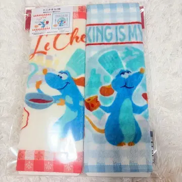 [ 1-2일 발송 ] 레미니 미니 타월 2개입 디즈니씨 25주년 새상품