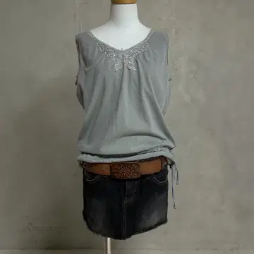 페어리 그런지 모리걸 헤이세이 갸루 탱크탑 y2k archive