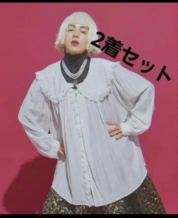 manana suerte 마냐나 스에르테 레이스 스칼라 개더 블라우스