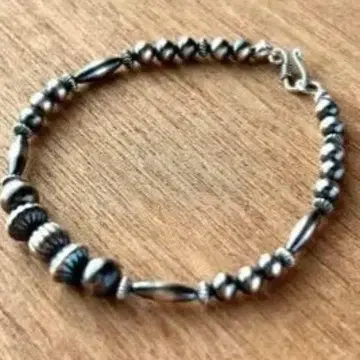 SILVER925 NAVAJO PEARL BRACELET