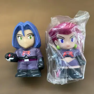 포켓몬 센터 포켓몬 손가락 인형 로켓단 로사(무사시) 로이(코지로)