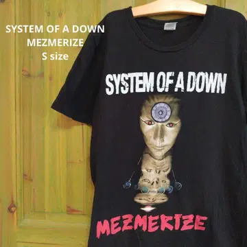 SYSTEM OF A DOWN MEZMERIZE T셔츠 메즈마라이즈