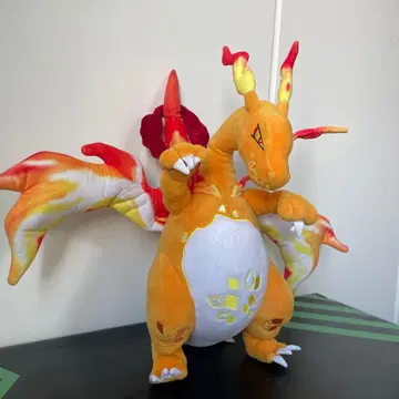 포켓몬 센터 한정판 거다이맥스 리자몽 봉제 인형