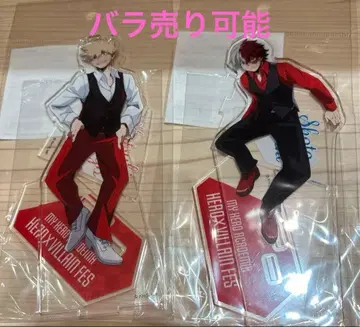 히로아카 바쿠고 토도로키 아크릴 스탠드 히어로 빌런 페스티벌