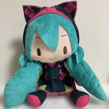 하츠네 미쿠 후와푸치 봉제 인형