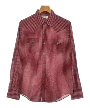 생 로랑 파리 캐주얼 셔츠 남성용