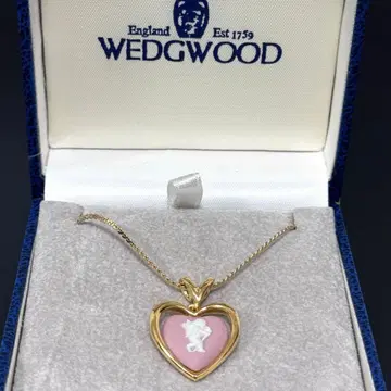 WEDGWOOD 웨지우드 목걸이 하트 골드 도금