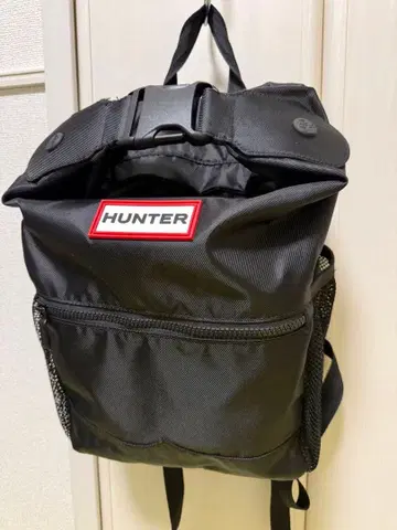 사용 1회 컨디션 최상 HUNTER 블랙 백팩