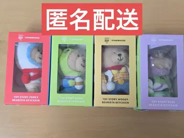 한국 스벅 토이스토리 베어리스타 4종 세트 전종 컴프