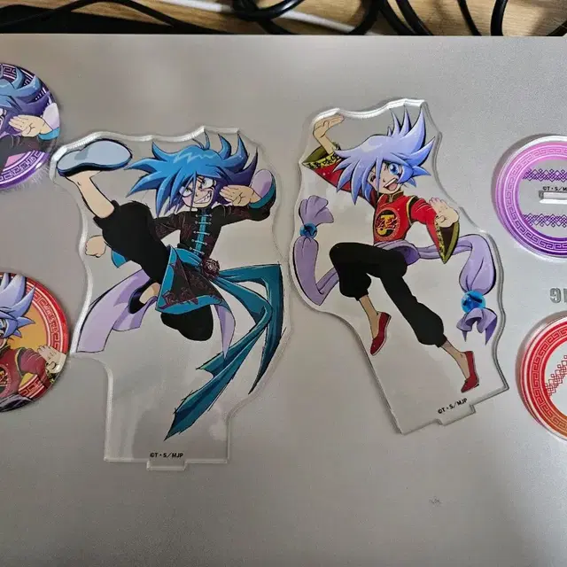 괴도조커 조커 무술 쿠지 아크릴&캔뱃지 세트(쉐도우x)