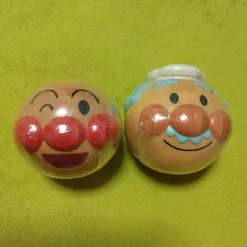 미개봉 커다란 호빵맨 마스코트 호빵맨과 잼 아저씨 세트