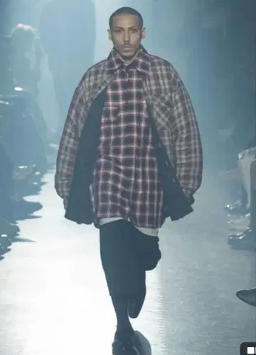 WILLY CHAVARRIA 레이온 긴팔 셔츠