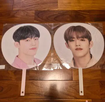 SEVENTEEN 에스쿱스 부채 2장 세트