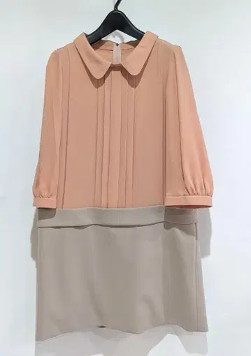 FOXEY NEW YORK 폭시 몽파르나스 카라 부착 원피스