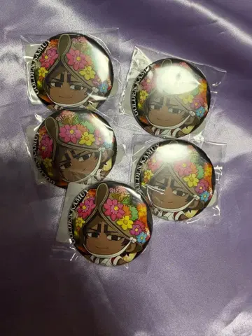 골든 카무이 네부타 축제 코이토 소위 캔뱃지 5개 묶음 판매