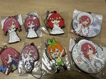 5등분의 신부 러버 스트랩 세트