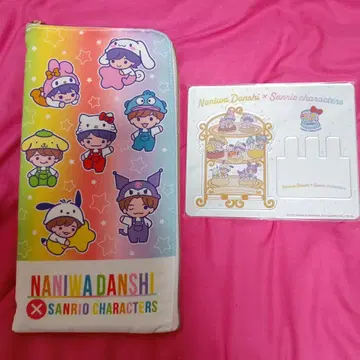 나니와단시 응원봉 파우치 스마트폰 스탠드