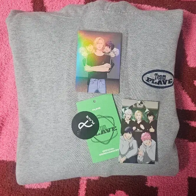 Sealed PLAVE Sixth Summer Hoodie, Size M #플레이브,#플레이브굿즈