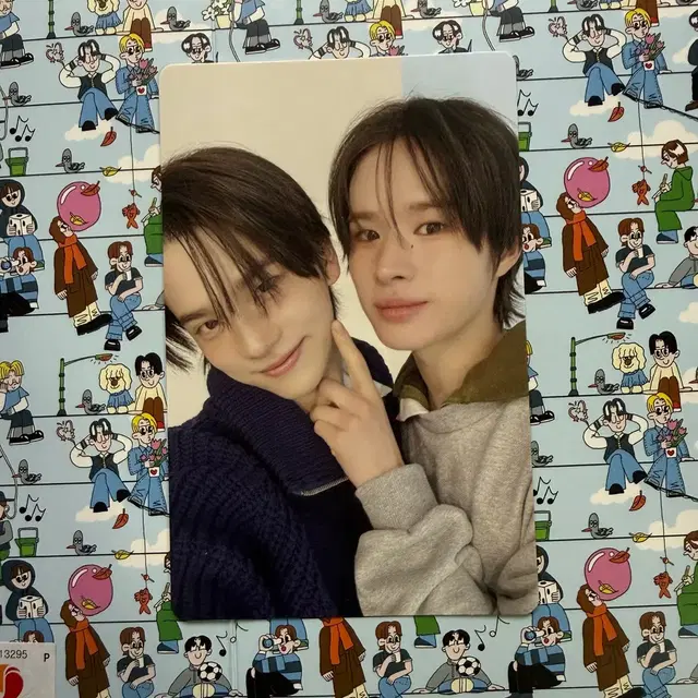 투어스 NO TRAGEDY 위버스반 신유 경민 맏막즈 포카