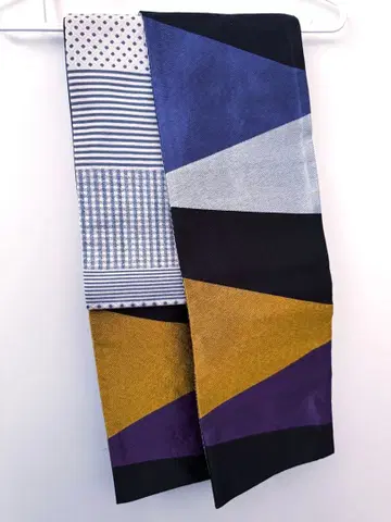 부쇼안 반폭 오비 새상품 리버서블 유카타에도