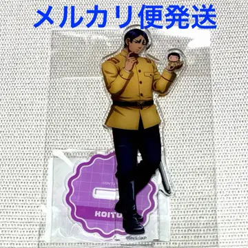 코이토 오노노신 아크릴 스탠드 봉제 인형 골든 카무이 TOPPA BASE