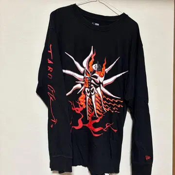 TARO 긴팔 티셔츠 블랙 NEW ERA XL