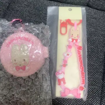 산리오 러버코드 시크릿 거울 포함 컴팩트 브러쉬 마론 크림