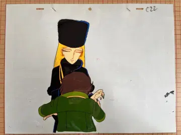 은하철도 999 애니메이션 셀화 C22 호시노 테츠로 & 메텔