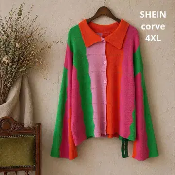 21 새상품 빅 사이즈 SHEIN corve 가디건