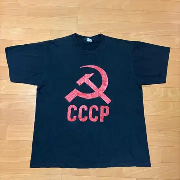 빈티지 t셔츠 CCCP 소련군 싱글 스티치