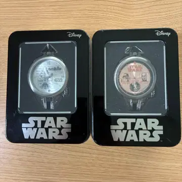 스타 워즈 프리미엄 밀레니엄 팔콘형 회중시계 2세트