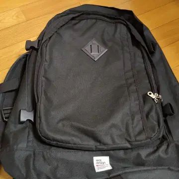 real design 블랙 럭색/백팩