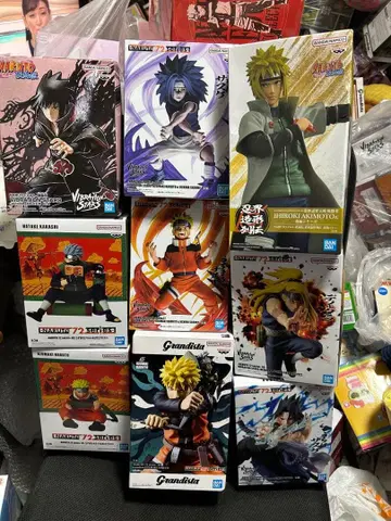 NARUTO 피규어 9개 세트 미사용