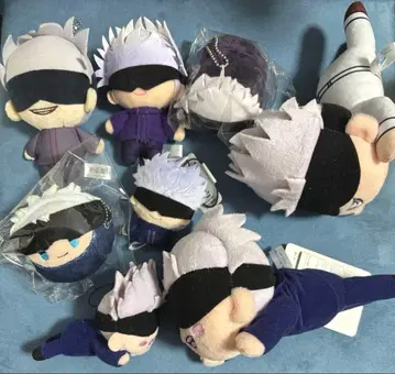 주술회전 고죠 사토루 봉제 인형 마스코트 묶음 판매