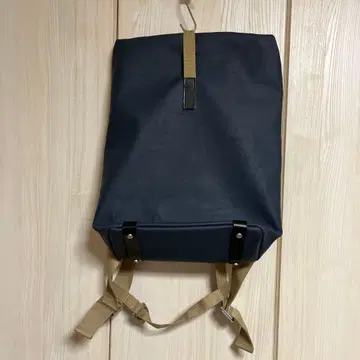 BROOKS 네이비 캔버스 백팩