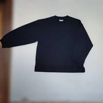 MAISON SPECIAL 블랙 긴팔 티셔츠